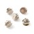 bpi12 Zapięcie baza 10x5mm do przypinki broszki pin 10szt mosiądz - platynowe