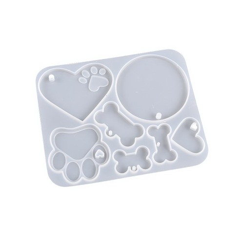 BFS725 Forma foremka silikonowa do żywicy zawieszki dogomania