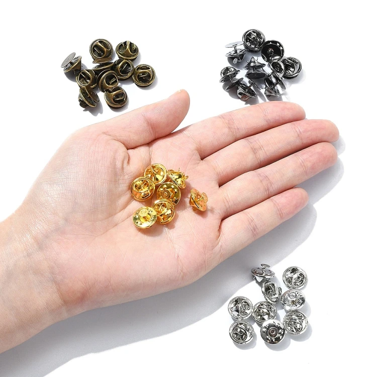 bpi16 Zapięcie baza do przypinki broszki pin 40szt zestaw 4 kolory