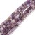 AM57 Ametyst kamień naturalny koraliki dyski heishi 4x2mm sznur 155szt