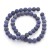 LAZ23 Lapis (Lazuryt) kamień naturalny koraliki kule 8mm matowe sznur 46szt.