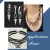 ZSS417 Zawieszka do biżuterii kolec kolce 5x18mm punk gothic 12szt stal nierdzewna