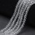 KFR183 Koraliki szklane rondelle 4x3,5mm kryształki fasetowane 110szt crystal