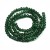 KFR184 Koraliki szklane rondelle 4x3,5mm kryształki fasetowane 110szt c.zielone