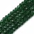 KFR184 Koraliki szklane rondelle 4x3,5mm kryształki fasetowane 110szt c.zielone