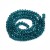KFR185 Koraliki szklane rondelle 4x3,5mm kryształki fasetowane 110szt c.cyjanowy