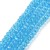 KFR188 Koraliki szklane rondelle 4x3,5mm kryształki fasetowane 110szt lazurowe AB