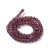 KFR193 Koraliki szklane rondelle 4x3,5mm kryształki fasetowane 110szt purpurowe AB