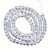 KFR204 Koraliki szklane rondelle 4x3,5mm kryształki fasetowane 110szt crystal