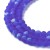 KFR205 Koraliki szklane rondelle 4x3,5mm kryształki fasetowane sznur 115szt szafirowe AB