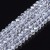 KFR207 Koraliki szklane rondelle 6x5mm kryształki fasetowane 80szt crystal