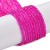 KSF106 Koraliki szklane fasetowane okrągłe 2mm sznur 165szt magenta
