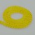 KSF125 Koraliki szklane fasetowane okrągłe 4mm sznur 88szt cytrynowe
