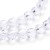 KSF128 Koraliki szklane fasetowane okrągłe 4mm sznur 88szt crystal