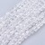 KSF144 Koraliki szklane fasetowane 4x4mm kostka sznur 98szt crystal