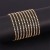 TB47 Taśma biżuteryjna z cyrkoniami kryształkami SS10 2,8mm 1m gold/crystal AB