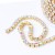 TB48 Taśma biżuteryjna z cyrkoniami kryształkami SS12 2,9mm 1m gold/crystal AB