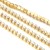 TB48 Taśma biżuteryjna z cyrkoniami kryształkami SS12 2,9mm 1m gold/crystal AB