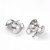 LAP167 końcówki zakończenia łapaczki dziewczynki 6x4mm/3mm stal nierdzewna 10szt