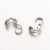 LAP169 końcówki zakończenia łapaczki dziewczynki 9x4mm/3mm stal nierdzewna 10szt