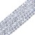 KFR209 Koraliki szklane rondelle 3,5x3mm kryształki fasetowane 105szt crystal pearl
