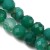 ONY16 Onyks zielony Green kamień naturalny koraliki kule 4mm fasetowane