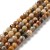AGF81 Agat koronkowy Crazy Lace kamień naturalny koraliki kule 6mm fasetowany
