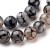 AGP214 Agat Dragon Veins kamień naturalny koraliki kule 6mm sznur 62szt wielokolorowy