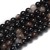 AGP215 Agat Black czarny kamień naturalny koraliki kule 6mm
