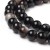 AGP215 Agat Black czarny kamień naturalny koraliki kule 6mm