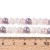 KS111 Koraliki szklane powlekane kule 6mm sznur 68szt rainbow