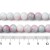 KS122 Koraliki szklane powlekane rondelle 8,5x7,5mm sznur 50szt różowe ombre