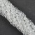 KSF128 Koraliki szklane fasetowane okrągłe 4mm sznur 88szt crystal