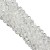 KSF128 Koraliki szklane fasetowane okrągłe 4mm sznur 88szt crystal