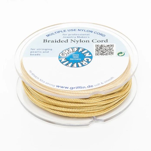 Griffin BRAIDED NYLON CORDS Sznurek nylonowy pleciony 1,5mm 10m - Amber
