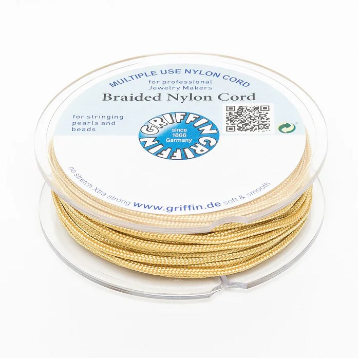 Griffin BRAIDED NYLON CORDS Sznurek nylonowy pleciony 1,5mm 10m - Amber
