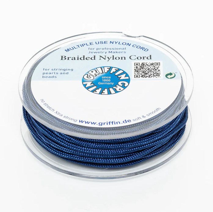 Griffin BRAIDED NYLON CORDS Sznurek nylonowy pleciony 1,5mm 10m - Dark Blue