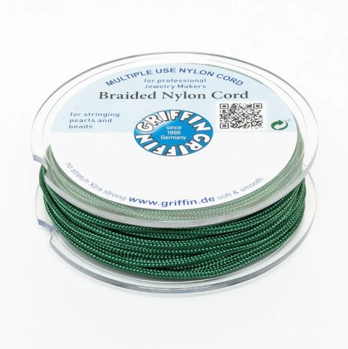 Griffin BRAIDED NYLON CORDS Sznurek nylonowy pleciony 1,5mm 10m - Dark Green