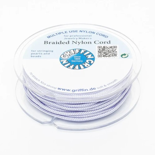 Griffin BRAIDED NYLON CORDS Sznurek nylonowy pleciony 1,5mm 10m - Lilac