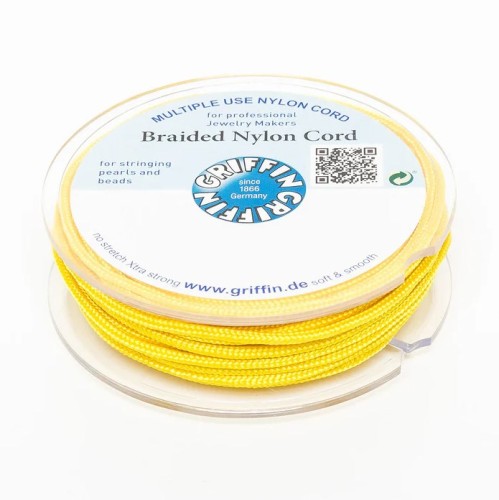 Griffin BRAIDED NYLON CORDS Sznurek nylonowy pleciony 1,5mm 10m - Yellow