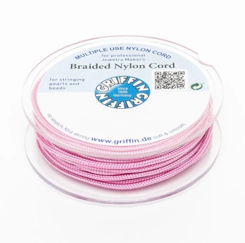 Griffin BRAIDED NYLON CORDS Sznurek nylonowy pleciony 2mm 10m - Dark Pink