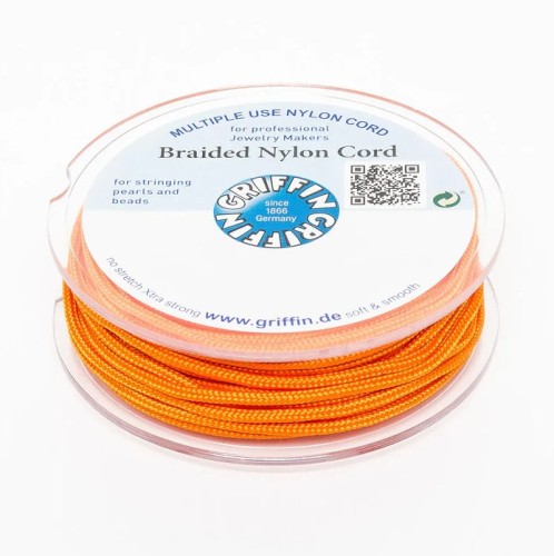 Griffin BRAIDED NYLON CORDS Sznurek nylonowy pleciony 2mm 10m - Orange