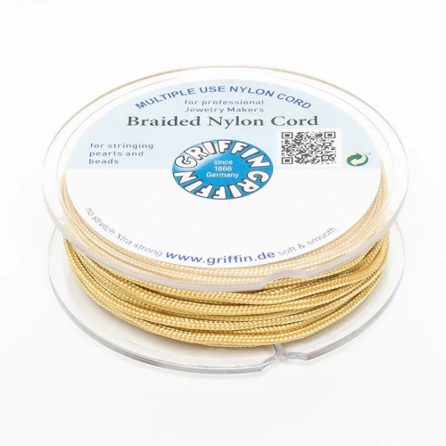 Griffin BRAIDED NYLON CORDS Sznurek nylonowy pleciony 2mm 10m - Amber