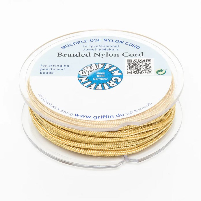 Griffin BRAIDED NYLON CORDS Sznurek nylonowy pleciony 2mm 10m - Amber
