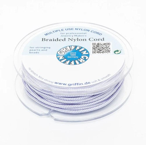 Griffin BRAIDED NYLON CORDS Sznurek nylonowy pleciony 2mm 10m - Lilac