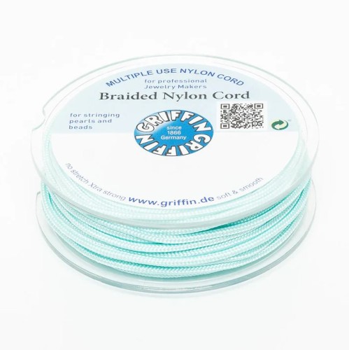 Griffin BRAIDED NYLON CORDS Sznurek nylonowy pleciony 2mm 10m - Turquoise