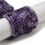 NFLU08 Fluoryt kamień naturalny koraliki fasetowane kule 4mm grad. A sznur 91szt