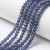 KFR221 Koraliki szklane rondelle 4x3,5mm kryształki fasetowane 110szt niebieskie