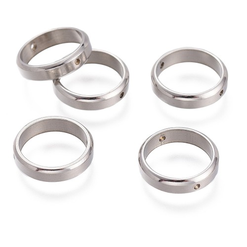 PRM668 Przekładka metalowa ring 12mm platynowa