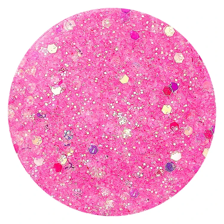 GLA14 Glitter konfetti brokat do żywicy prac kreatywnych 50ml - cukierkowy